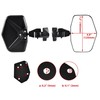 POKIAUTO Adjustable Side Mirrors for Can Am Defender HD5 HD8