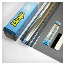 BDF S15 Window Film Daytime Privacy and Heat Control Mirror Silver 15 (Dark) - 60in X 25ft