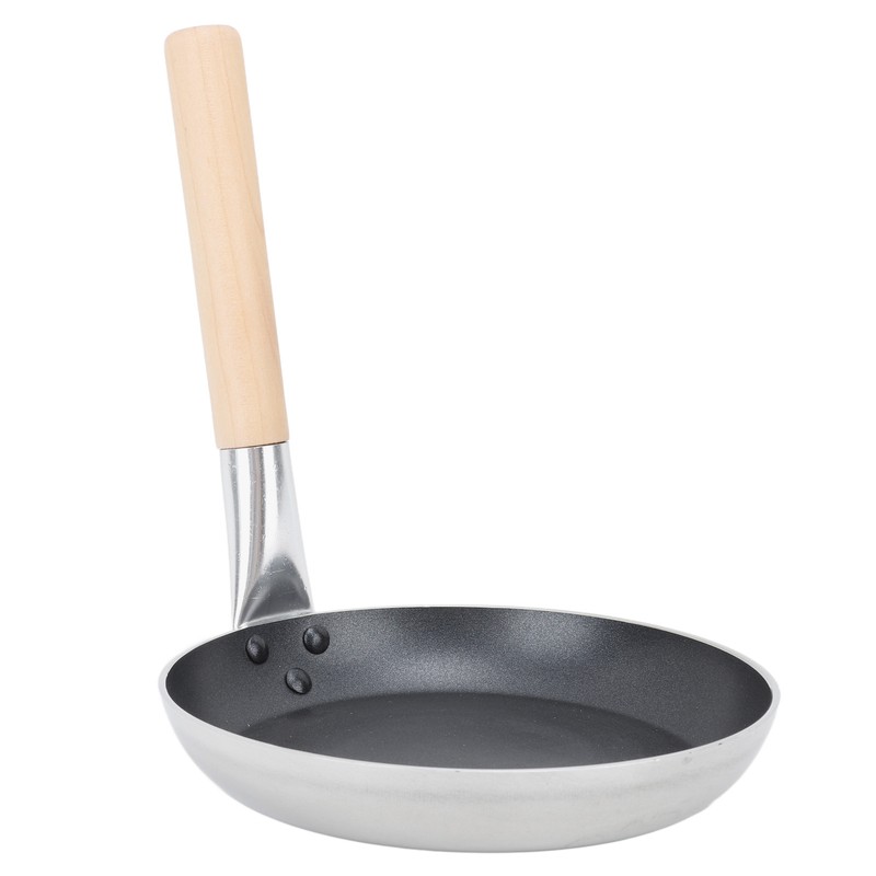 Black Non Stick Pan Household Frying Pan Portable Cooking Pan