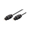 Goobay 51217 Optical Cable, Black, 2.2 mm Diameter, 1.5 m