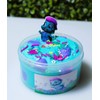 Bibble Fluff Cloud Cream Slime with Bibble Charm and Flower