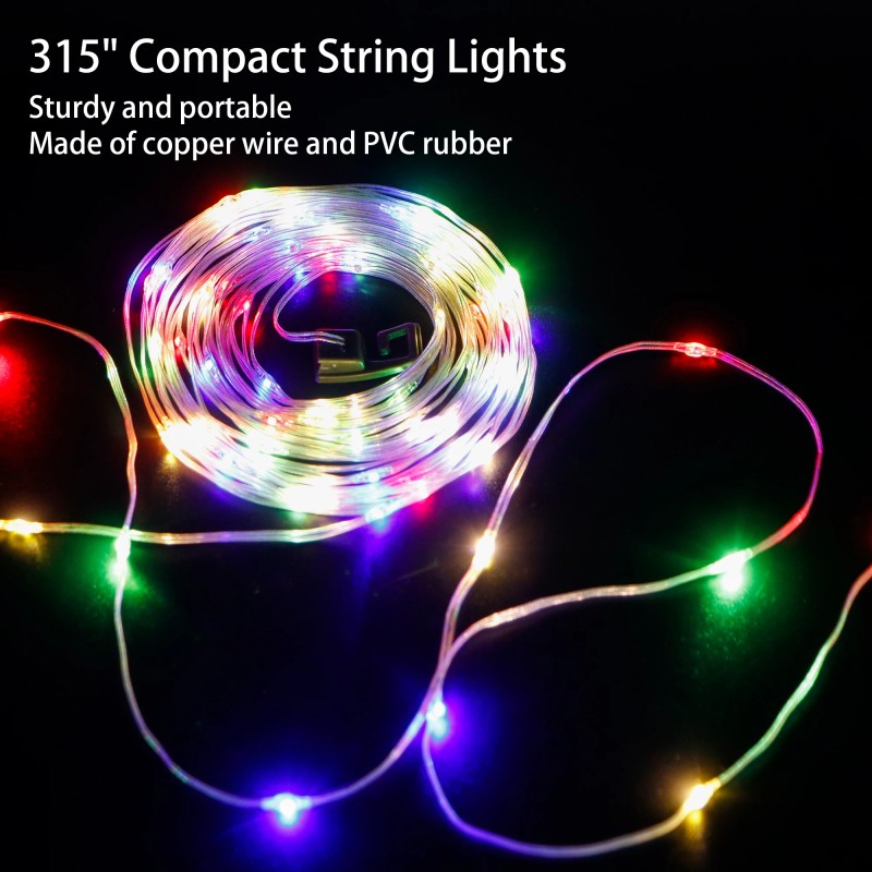 Led Rechargeable Camping Lamp Outdoor String Hanging Recovery Waterproof Charging