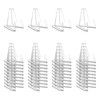 Yoanxong 40 Pack Card Display Stands, 2.16 Inches Acrylic Display