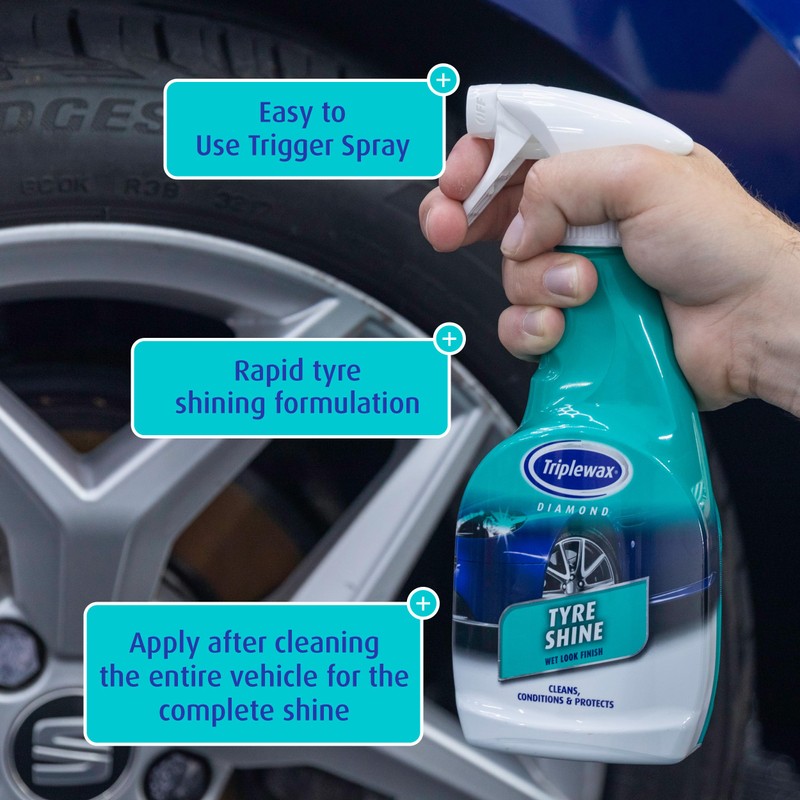 Triplewax Car Tyre Shine, 500 ml