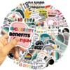 Disability Pride Sticker Set 50 Pieces Cute Decoration for Car
