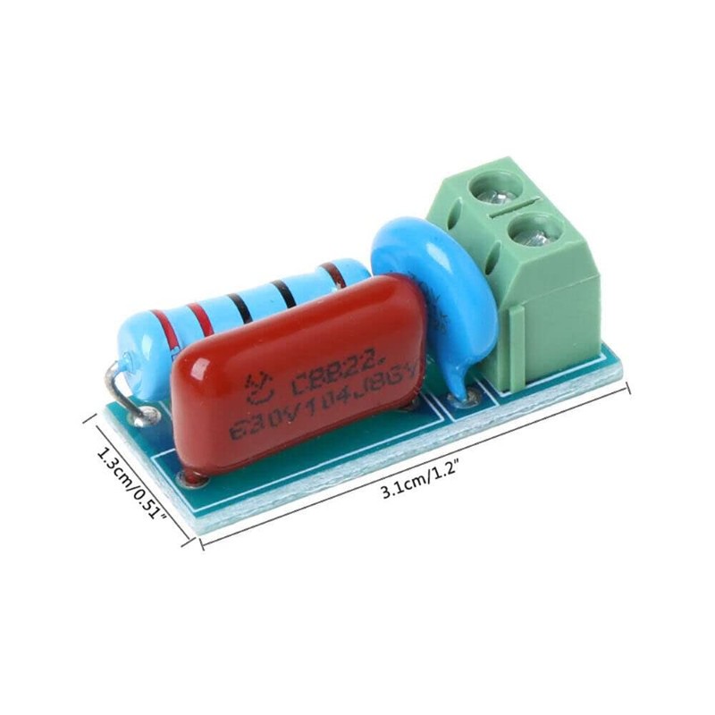 10PCS RC Absorption/Snubber Circuit Relay Contact Protection Resistance Surge