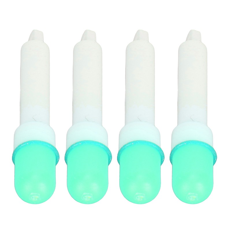 4PCS Fishing Glow Sticks High Visibility Night Fishing Float Tail