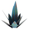9PCS Tequila Rustic Sculpture Waterproof DIY Metal Agave Plant for