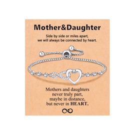 PINKDODO Mothers Day Gifts from Daughter Gifts from Mom Mother Daughter Bracelets