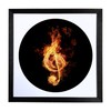 EVQUIT Square 14x14 Gallery Wall Picture frame with 12x12 Round