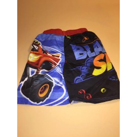 Blaze and the Monster Machines Toddler Boy Swimming Trunks Shorts 4T New UPF 50