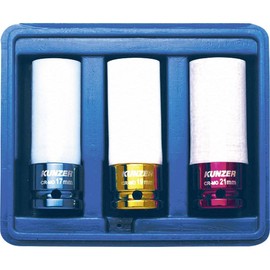 Omega Mechanix M3322 Impact 1/2-inch Wheel Nut Inserts (3-Piece)