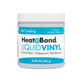 HeatnBond Liquid Vinyl Water Proof and Stain Resistant Gel Coating, 8.68 oz