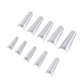 Ipetboom 1000pcs Natural Fake Nail Display Tips for Nail Art Practice and Design Smooth Easy to Use for Beginners and Professionals