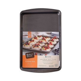 Baker's Secret Nonstick Cookie Sheet 15in baking area, Baking Tray for Oven Premium Food-Grade Coating, Non-stick Cookie Sheets, Baking Accessories - The Classic Collection (1x Medium 15" x 11")