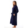 Just Love Plush Zipper Lounger Robe 6729-NVY-L Navy