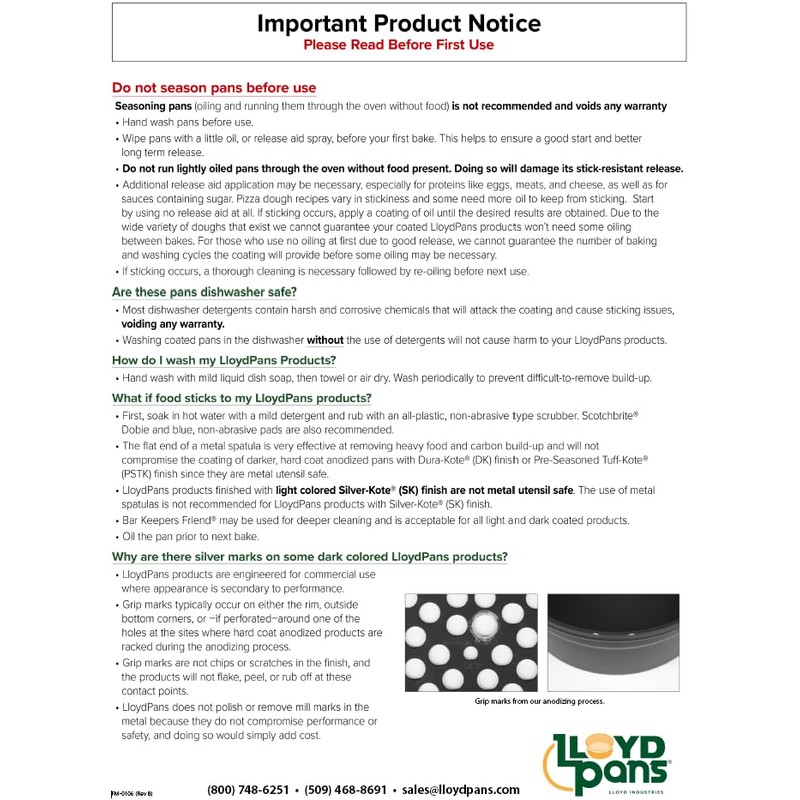 Lloyd Pans Kitchenware 4-Cavity Round Egg Pan 9.5 Inch by