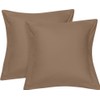 Comfort Beddings Premium Quality Pillowcovers 100% Cotton Blend Square Pillow