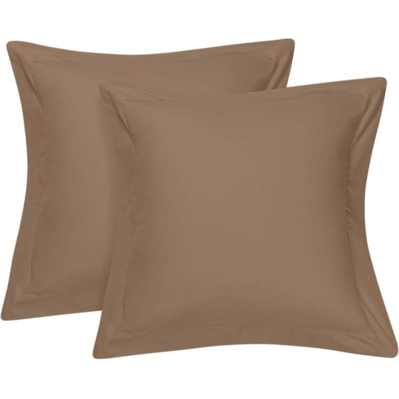 Comfort Beddings Premium Quality Pillowcovers 100% Cotton Blend Square Pillow