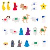 Felt Nativity Scene Characters for Christmas Advent Calendar for Kids,