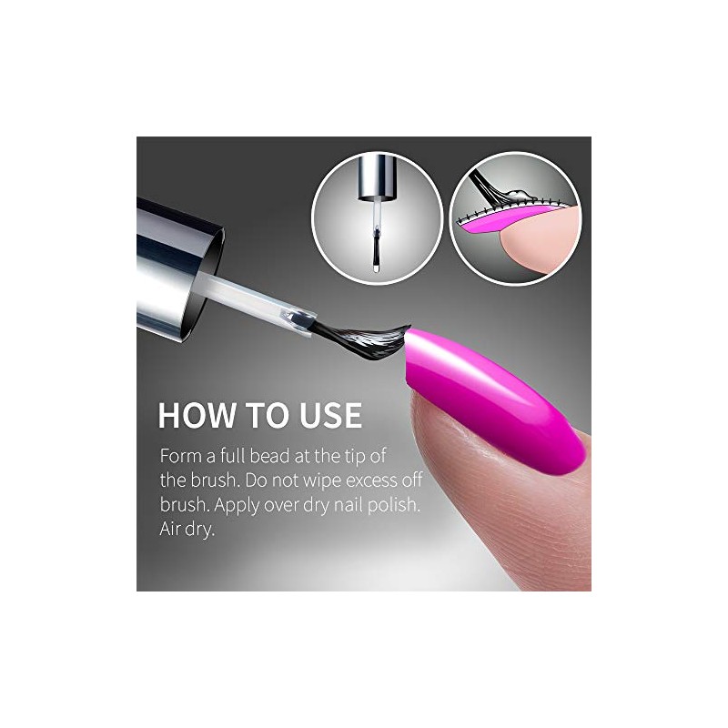 Seche Vive Gel Effect Top Coat Esmalte de uñas para