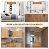 sourcing map 2 Pcs Barn Door Handle, 7.09 Inch Door