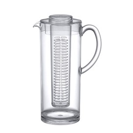 Prodyne Trim Fruit Infusion Pitcher, 60 oz, Clear