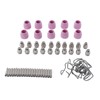 Plasma Cutter Torch Consumables Electrode Nozzle Protection Cups Bracket Rings