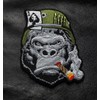 Iron on Ape Cigar Ace Card Angry Patch