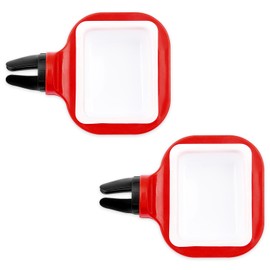 Luckious Dip Clip Set: In-Car Sauce Cup Holders for Mess-Free Dipping (2pcs)