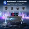 FUDONI 15000L 4K 1080P Projector WiFi Bluetooth Mini LED Home