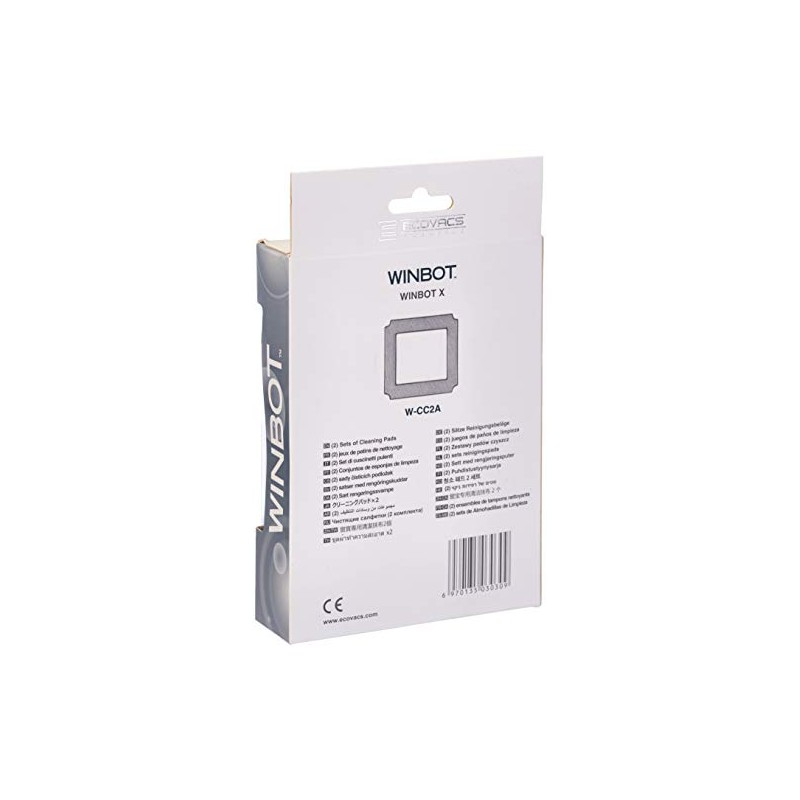 ECOVACS W-CC2A Dusting Pad, Grey