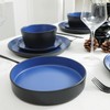 Stone Lain Albie Stoneware Bowl Set, 4-Piece Pasta Bowls for