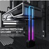 upHere ARGB Graphics Card GPU Support Bracket,Adjustable Single Slot,Support Video