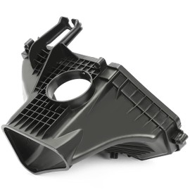 KUAFU Air Intake Box Compatible with 2015-2018 Dodge Challenger SRT Hellcat 2015-2023 Dodge Charger SRT Hellcat Conversion Air Intake Cleaner Box Plastic Black