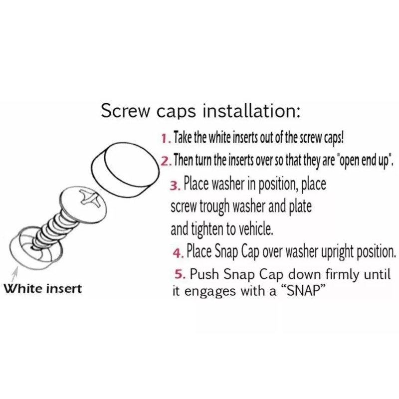 BLVD Black License Plate Frame For Camry