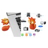 WooTeck 128GB Novelty Red Fox USB Flash Drive Cartoon Cute