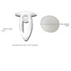 STORE FIXTURES DIRECT 3" H Acrylic Front Fence for Gondola