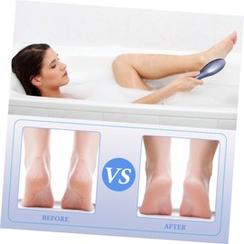 PACKOVE Nano Glass Foot File Callus Remover for Hard Skin Small Professional Foot Scraper Tool for Smooth Heels Easy Dead Skin Exfoliation and Callus Removal at Home