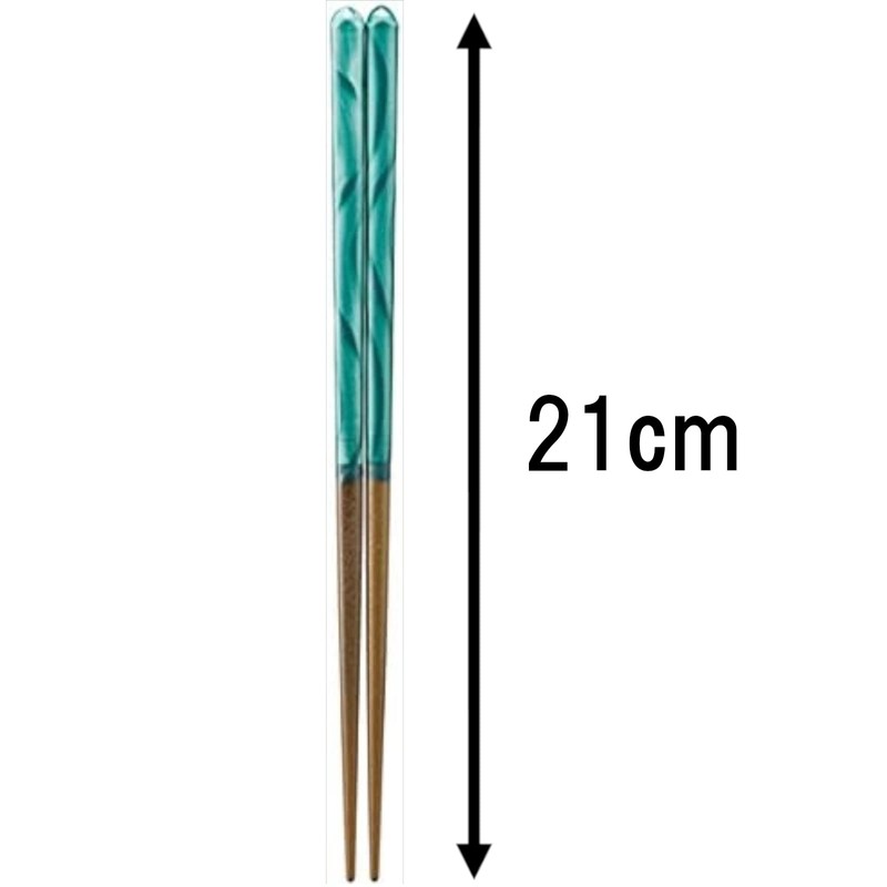 Nakano WS-1058 Painted Chopsticks Dishwasher Safe Marble Stone 8.3 inches
