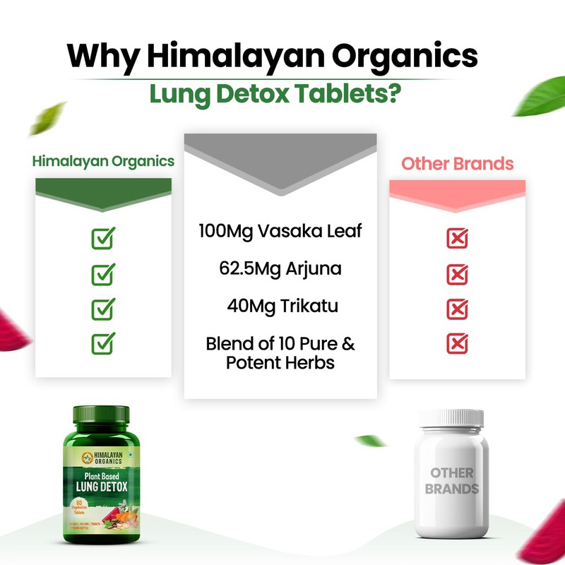Himalayan Organics HIMALAYAN ORGANICS Organics Lung Detox | Cleanse Purify