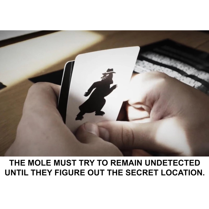 Clarendon Games The Mole Party Game Fun Bluffing and Observation