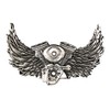Hot Leathers Motor and Wings Pin