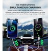 Kewig KEWIG Motorcycle Phone Mount with Qi 15W Wireless Charger