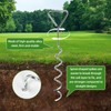 6PCS Tree Stake Kit, Heavy Duty Tree Support for Leaning