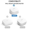 Screwless Wall Mount for eero 6 Dual-Band mesh Wi-Fi 6