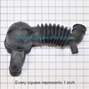 134639910 Washing Machine Tub-to-Pump Hose