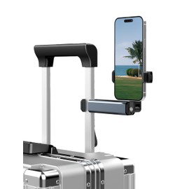 KRGNPLE Portable Stand, 360 Degree Rotation, Aluminum Alloy Material, Folding Storage, For Going Out (Silver)