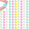 130 Pieces Luminous Mini Resin Chickens Miniature Chicken Figurines Ornament
