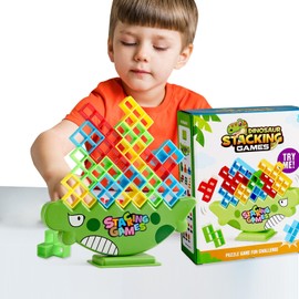 Lktvys Stacking Balance Game - Fun & Educational, Suitable for Children and Adults Board Games | Develop Focus, Coordination & Parent-Child Bonding | Perfect for Ages 3+